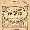 Carte Michelin France N°10 - 1921 -