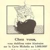 Pub Carte Michelin - grande route - 1934 -