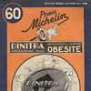 Carte Michelin - Dinitra Obesité - 1935