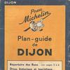 Carte Michelin - plan guide de Dijon - 1946 -