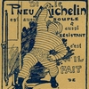 Publicité exerciseur Michelin - 1904