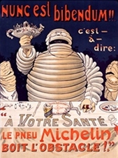 Image(c) Michelin - Bibendum selon O'Galop - 1905.